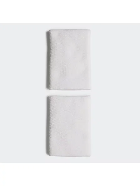 Tenisový velký náramek Adidas bílý