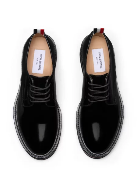 Pantofi derby Thom Browne din piele negru