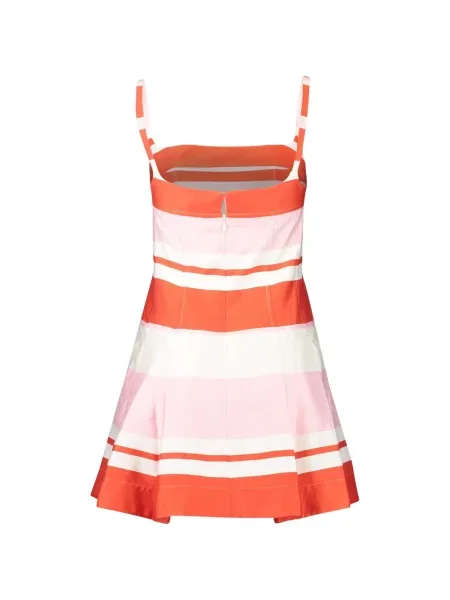 Rochie mini Simkhai cu dungi de costum mini roz