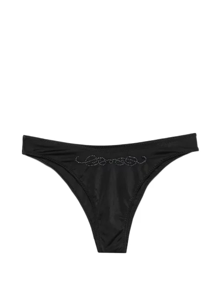 Bikini Frankies Bikinis cu mărgele negru