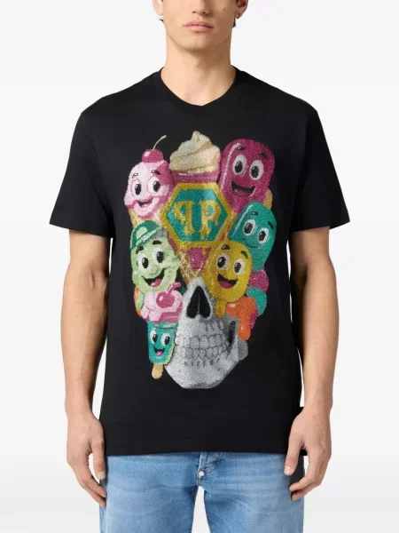 Tricou Philipp Plein negru
