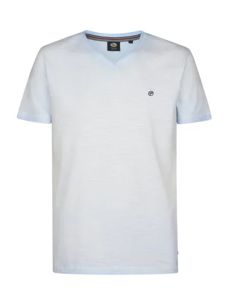 Petrol Industries Tricou deschis albastru