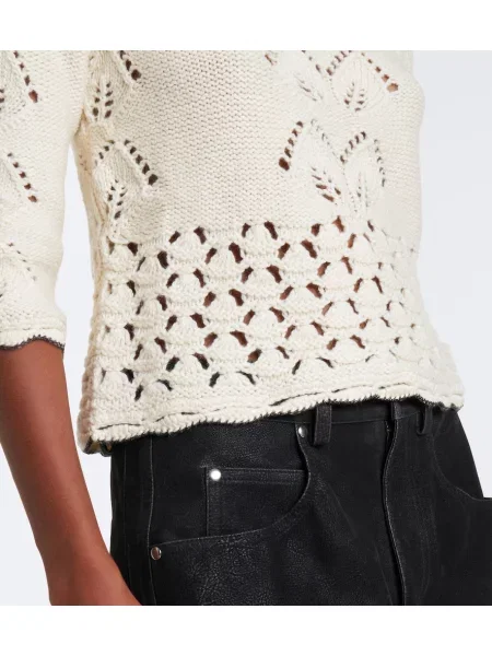 Pulover Marant Etoile de lână alb