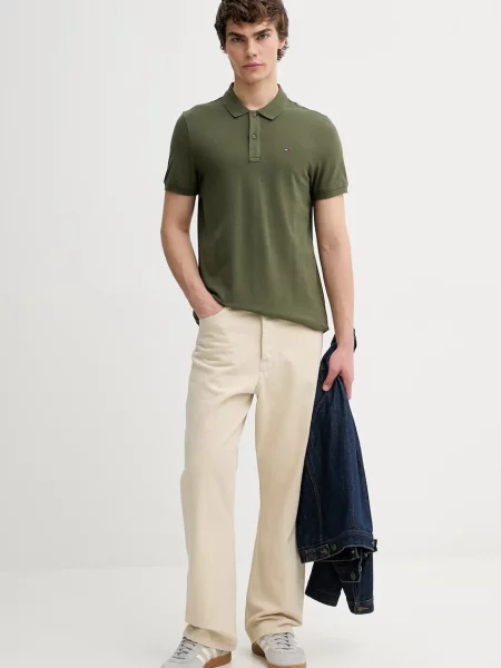 Tommy Jeans polo majica zelena