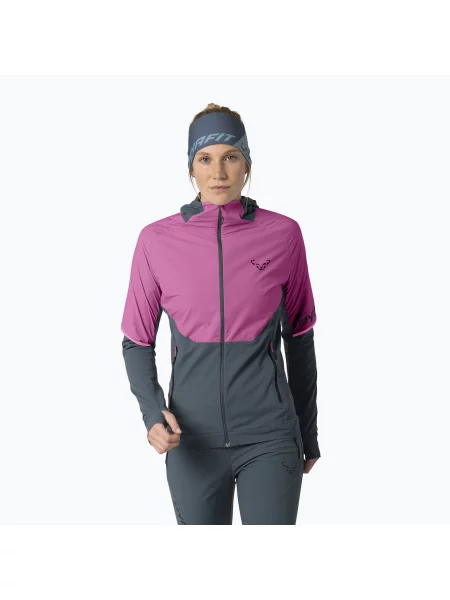 Geacă de alergare pentru femei DYNAFIT Alpine Hybrid magenta