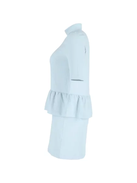 Rochie mini Ganni de costum albastru