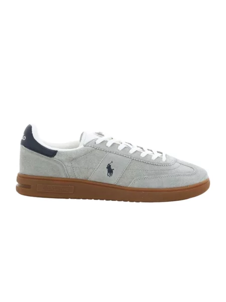 Sneakersy Ralph Lauren zamszowe szare