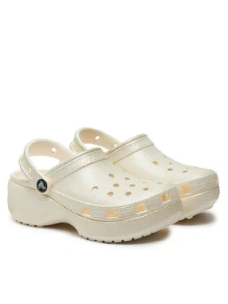 Klasické pantofle Crocs na platformě