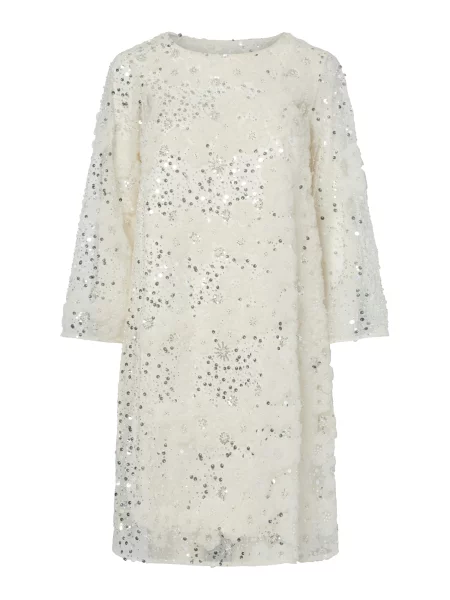 YAS Koktel haljina YASNELDA pijeska / srebro