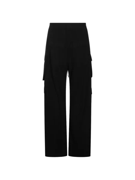Pantaloni cargo Rick Owens Drkshdw cu cordon negru