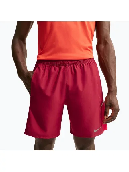 Pantaloni scurți de alergare pentru bărbați Nike Miler tough red/sport red roșu