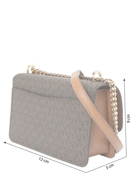 Ročna torba MICHAEL Michael Kors Claire rjava