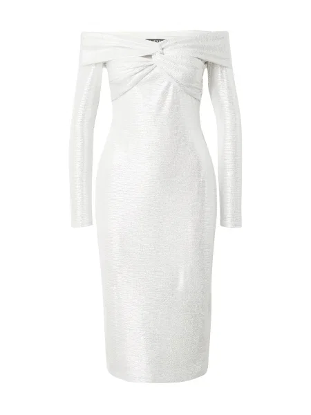 Lauren Ralph Lauren Rochie de cocktail KENEIA crem / argintiu bej