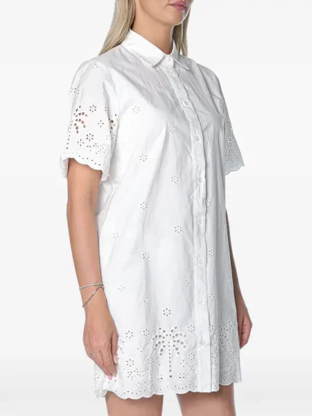 Cămașă Mc2 Saint Barth cu broderie alb