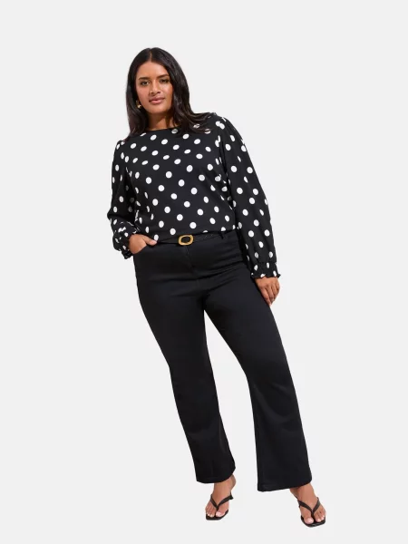 Friends Like These Bluză negru alb