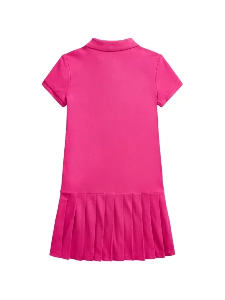 Sukienka dziecięca Polo Ralph Lauren różowa