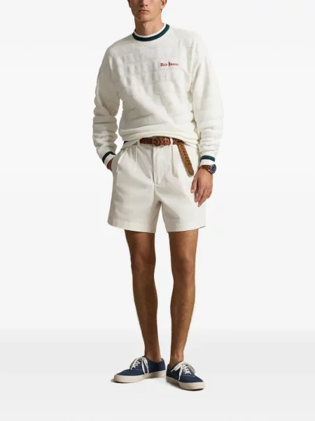 Șosete Polo Ralph Lauren cu broderie în carouri de flanelă verde