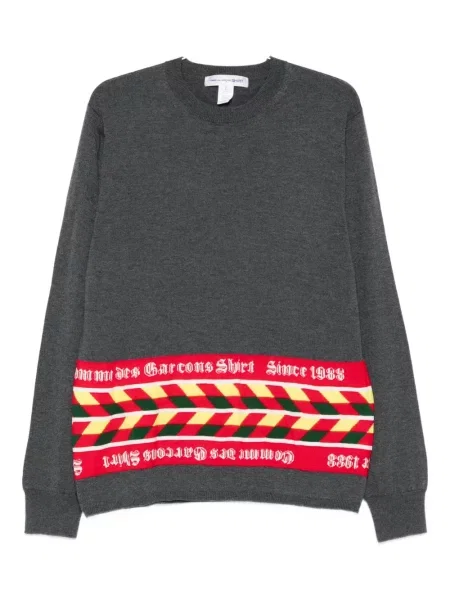 Vuneni džemper Comme Des Garçons Shirt siva