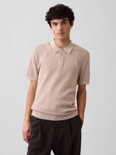 Tricou polo Gap maro