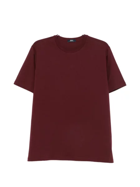 Tricou Herno cu decolteu rotund roșu