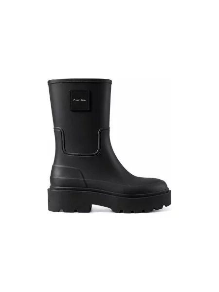 Cizme de cauciuc Calvin Klein Rainboot Rubber negru