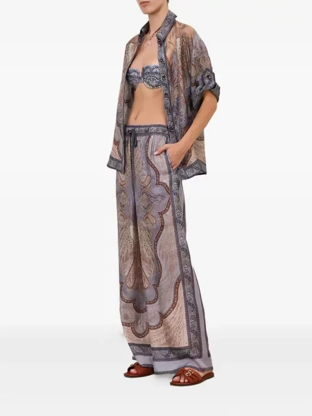 Pantaloni Zimmermann violet