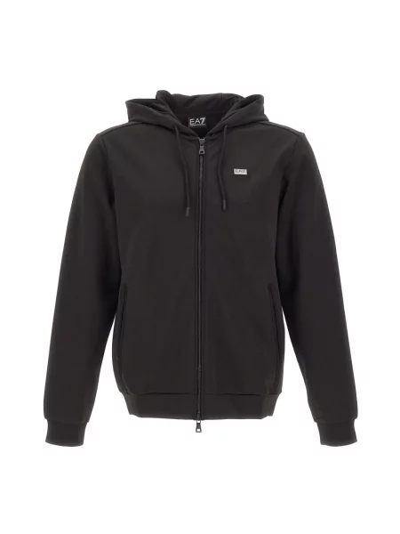 Bluza rozpinana Emporio Armani Ea7 czarna
