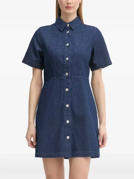 Rochie midi Barbour albastru