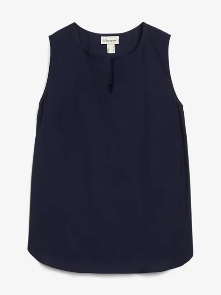 Top Bonprix niebieski