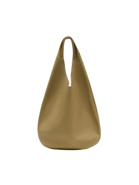 Torebka skórzana A.p.c. skórzana beżowa