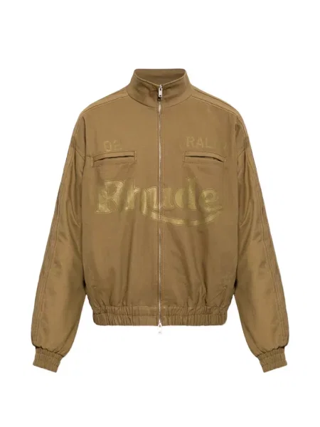 Geacă Rhude cu imagine alergare maro