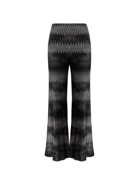 Pantaloni palazzo Missoni negru