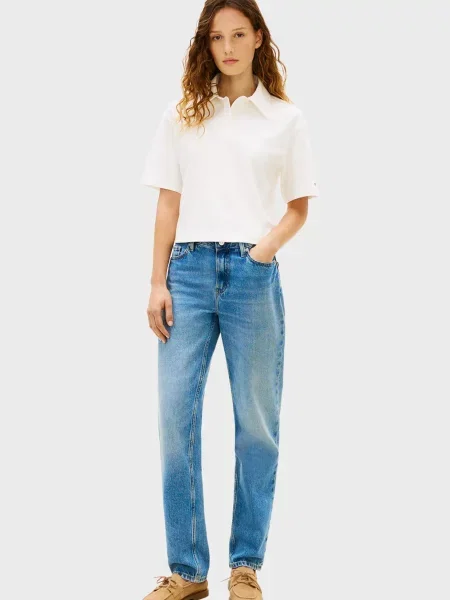 Поло Tommy Hilfiger біле