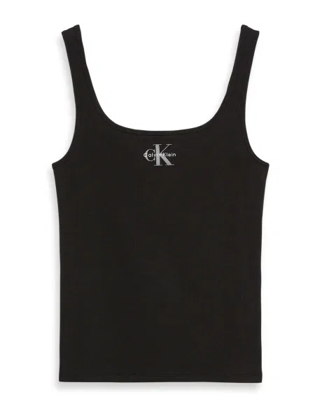 Calvin Klein Jeans Top negru