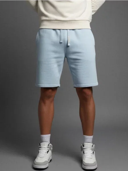 Sinsay Šortky slim fit modrá