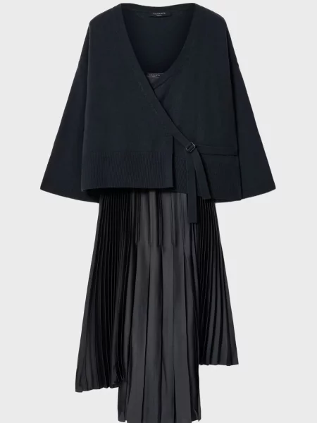Платье Allsaints серое