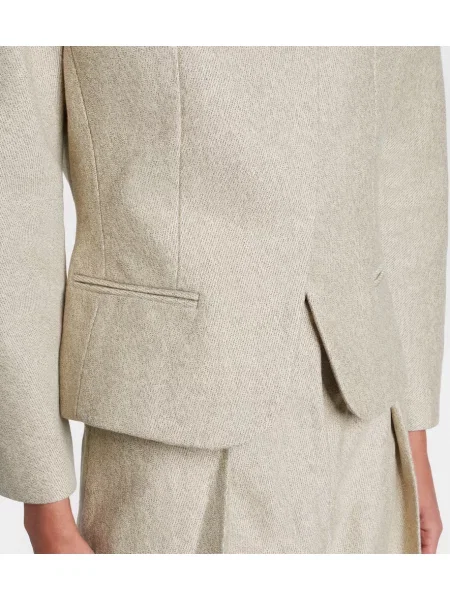 Geacă Jacquemus de in bej