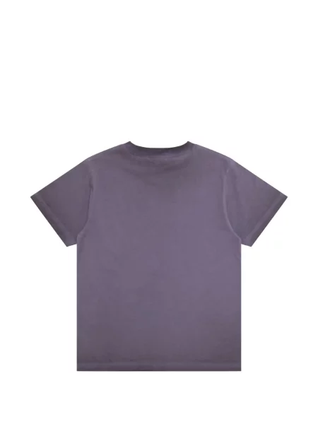 Majica Aape By *a Bathing Ape® s autogramom ljubičasta