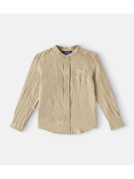 Πουκάμισο Polo Ralph Lauren μπεζ