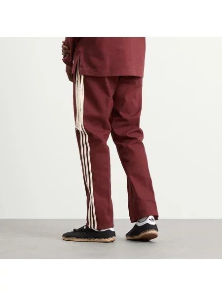 Spodnie Adidas brązowe