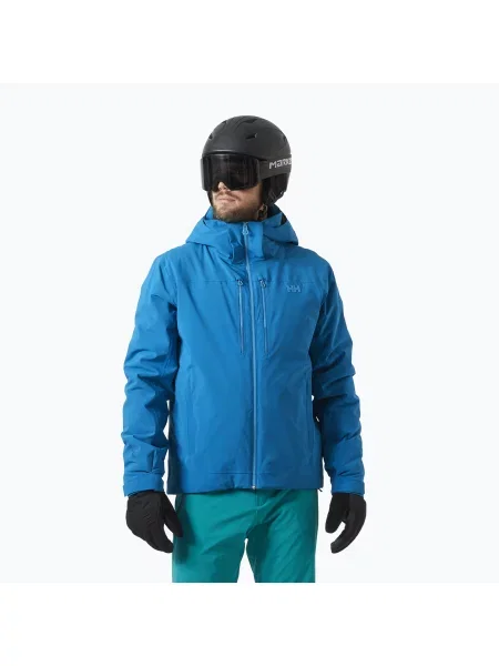 Kurtka narciarska Helly Hansen Alpha Lifaloft cerulean blue niebieska