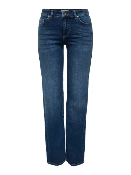 ONLY Джинси Blush Straight Fit cиній