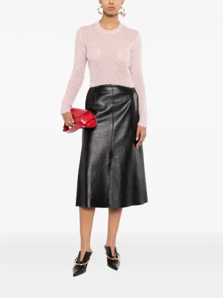 Decupat pulover Jil Sander roz