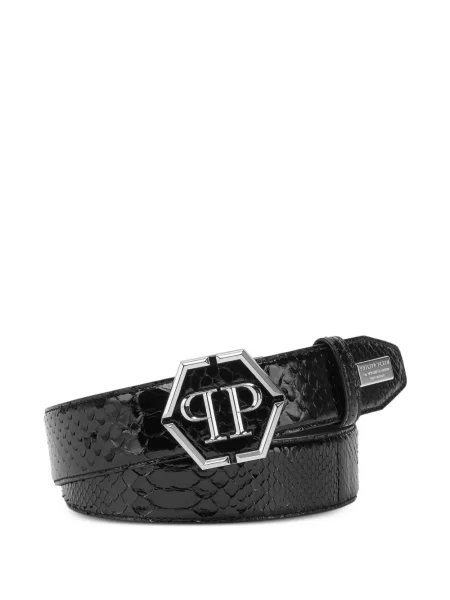 Csatos öves öv Philipp Plein fekete