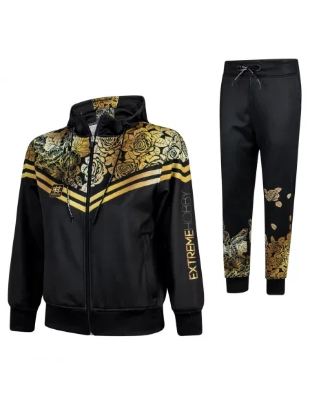 Dres Sportowy komplet EXTREME HOBBY ROSE czarny
