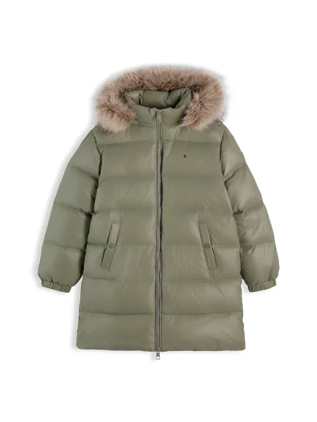 TOMMY HILFIGER Palton Essential kaki