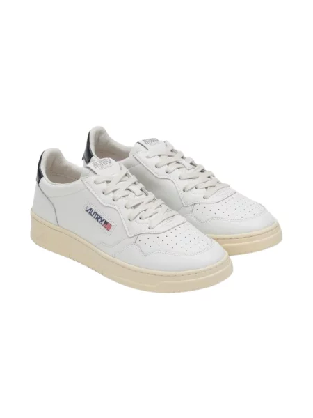 Sneakersy Autry skórzane niebieskie