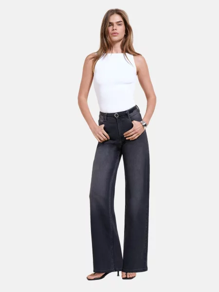 Friends Like These Jeans denim negru