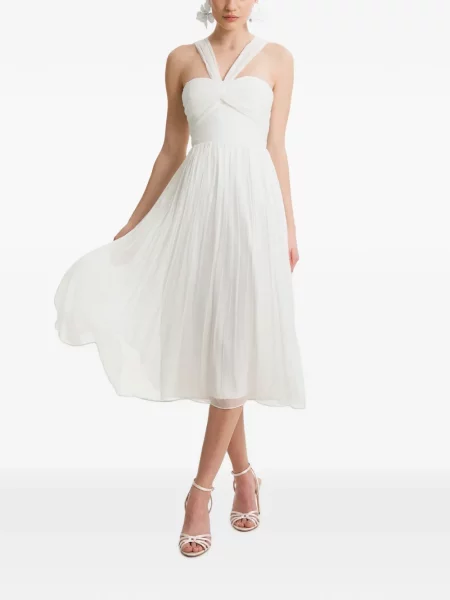 Rochie midi Framboise alb