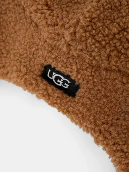 UGG căciulă cu urechi pentru copii FLUFF TRAPPER maro